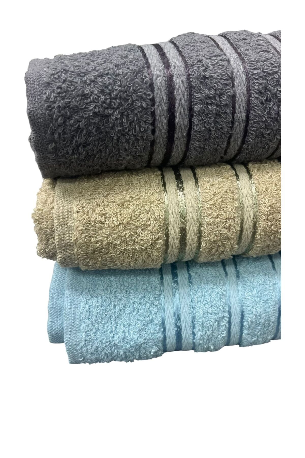 3 PIECE BATH TOWELS 70-140CM