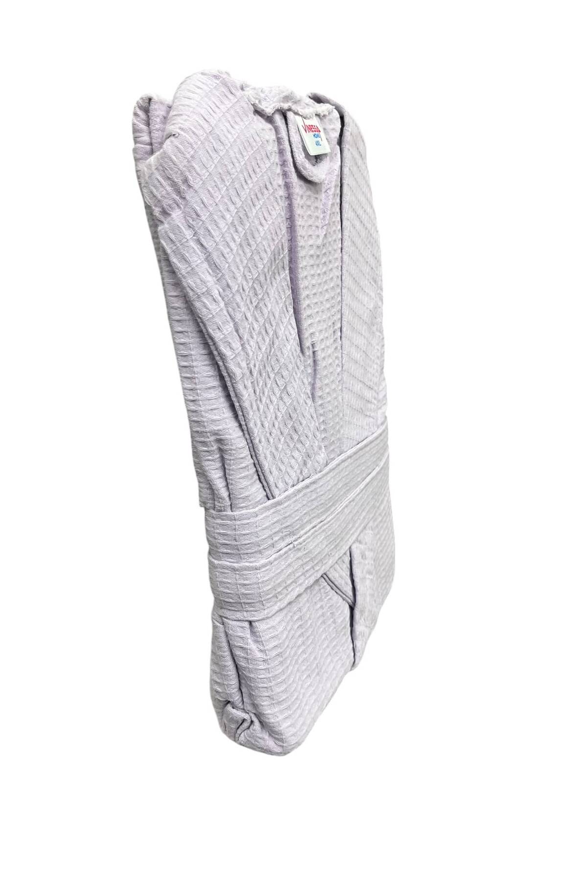summer plus size bathrobe lilac - Purple