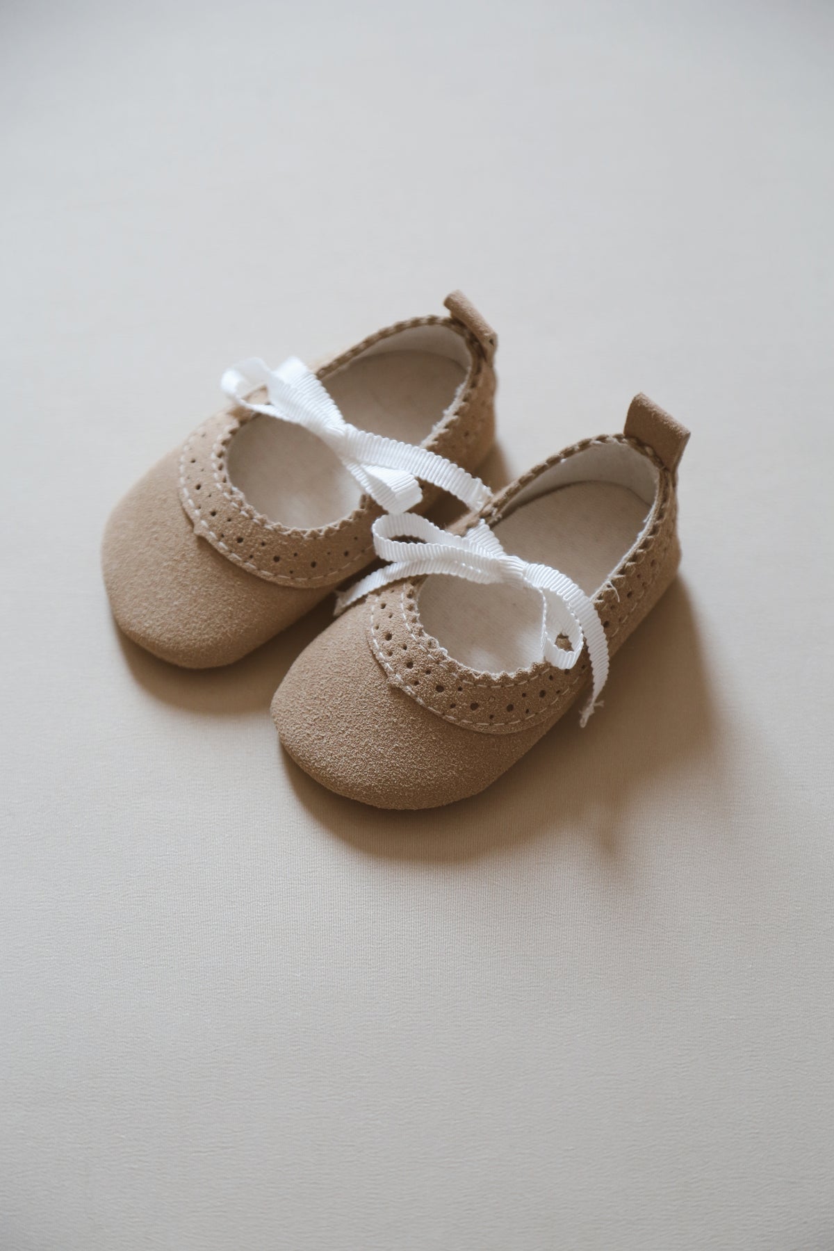 Ballet flats, Soft-soled Suede Baby Ballet Flats, Suede baby shoes