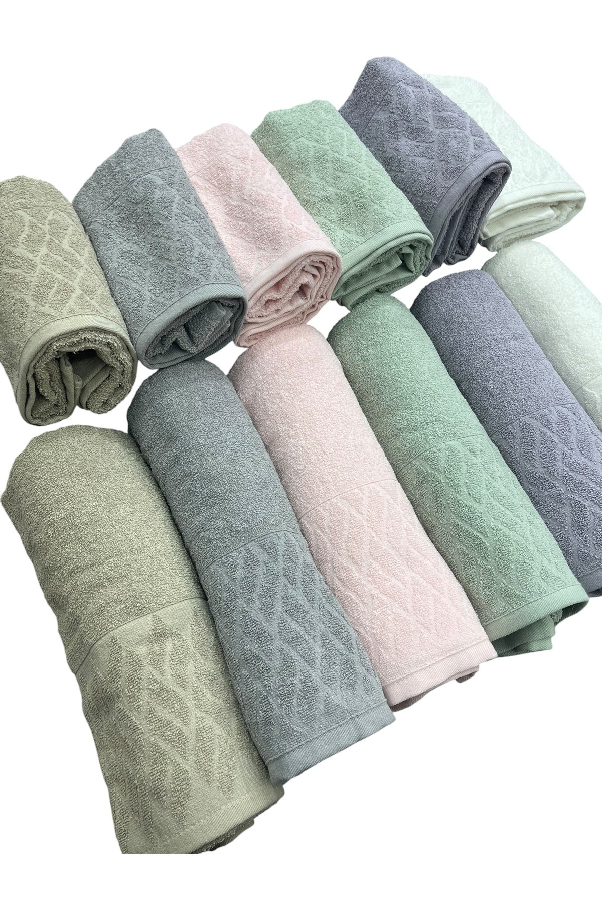 Bath and hand towel set