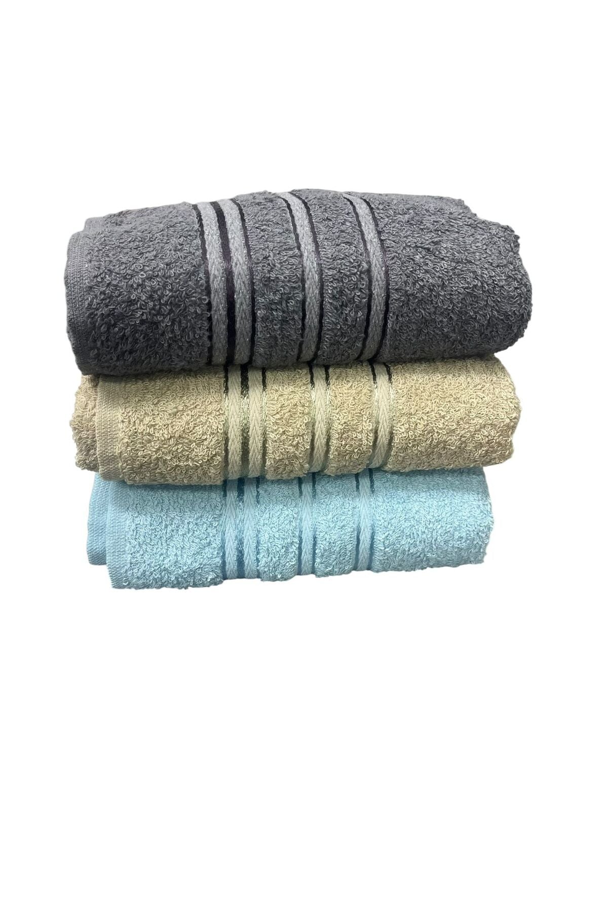 3 PIECE BATH TOWELS 70-140CM
