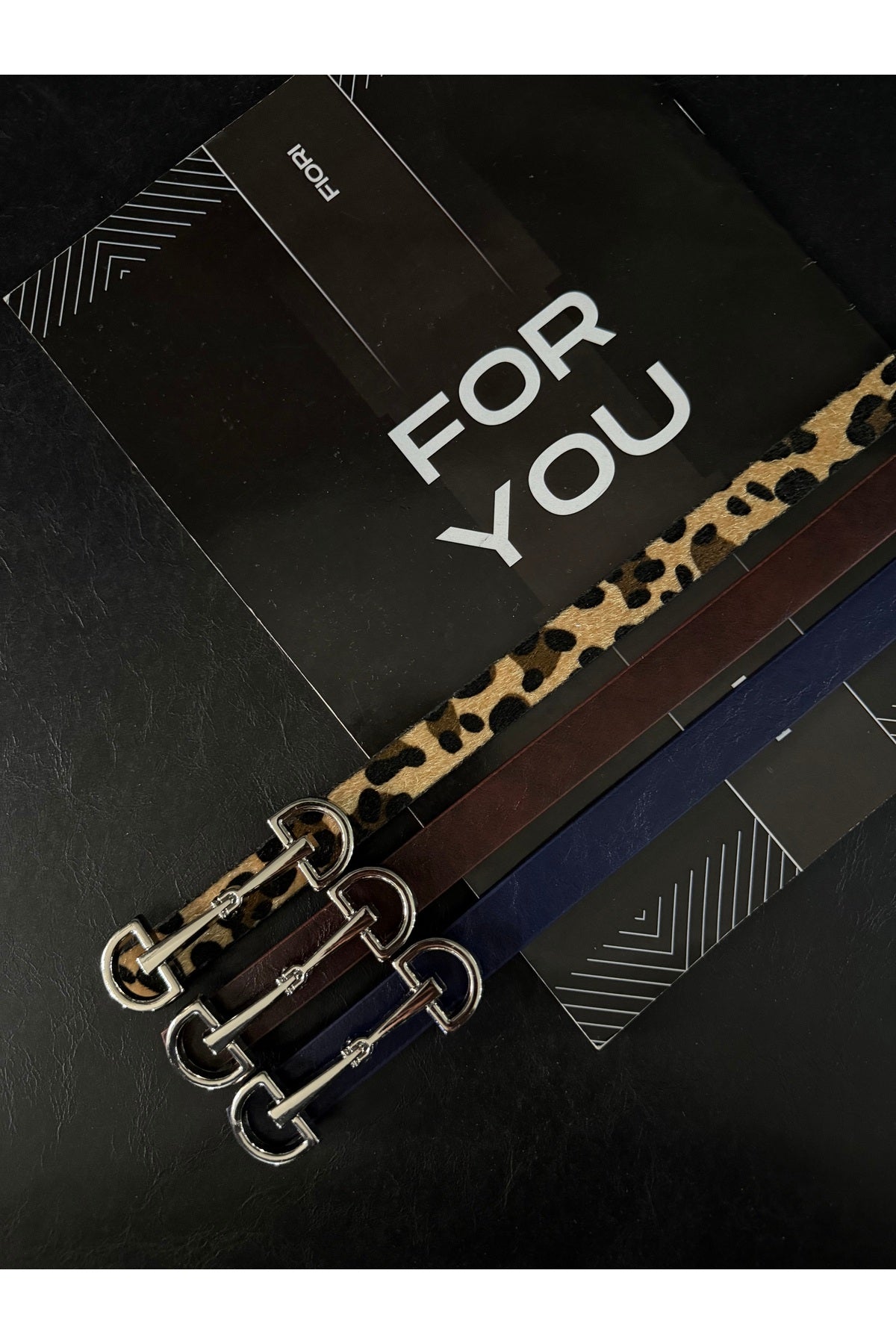 Uzun Gümüş Tokalı Ince Kadın Kemeri, Ceket Kemeri, Gömlek Kemeri, Elbise Kemeri