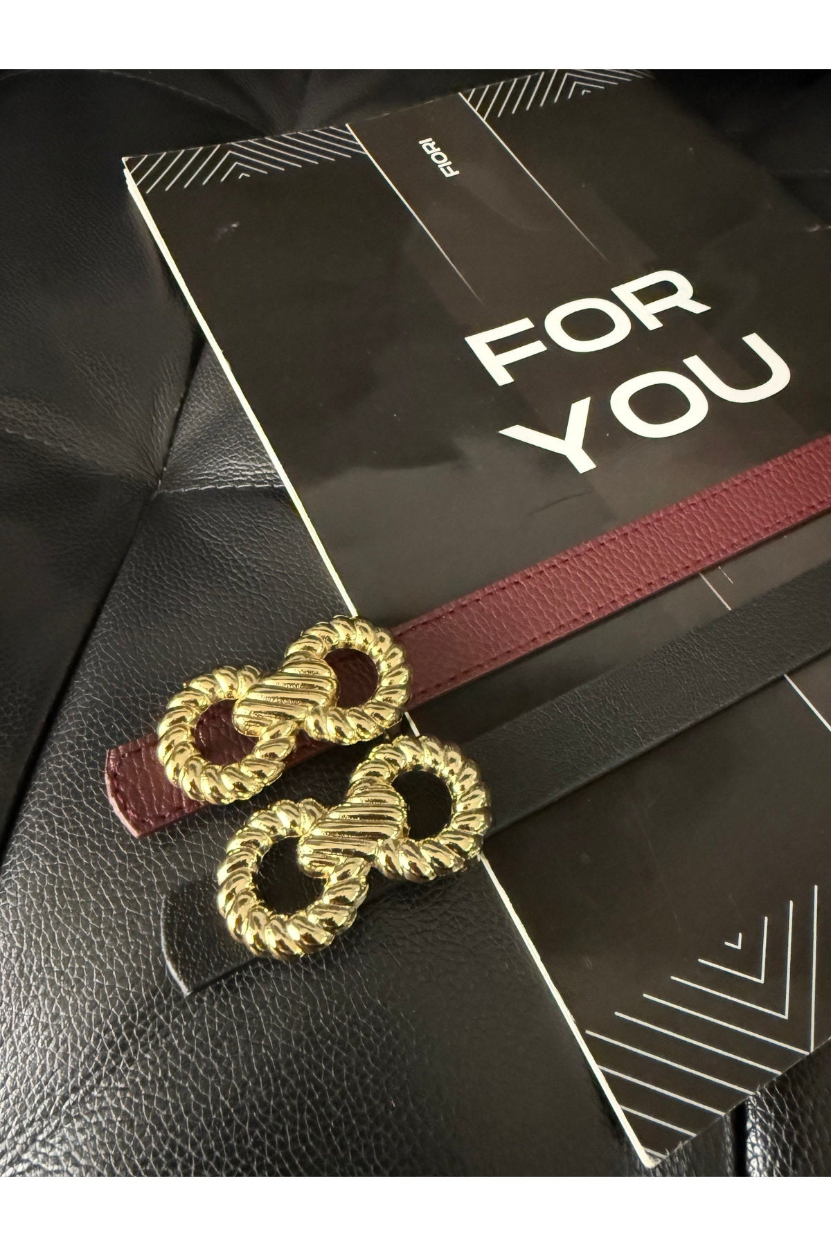 Burgu Gold Tokalı Ince Kadın Kemeri, Ceket Kemeri, Gömlek Kemeri, Elbise Kemeri
