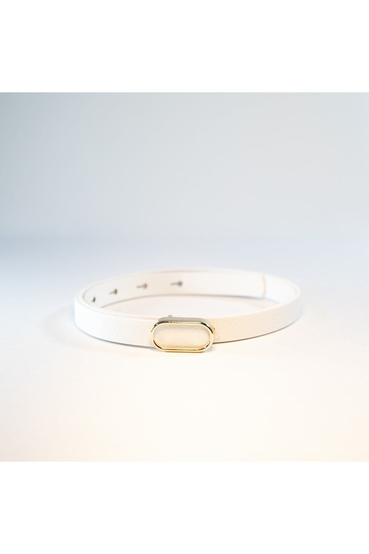 4'lü Ithal Oval Gold Tokalı Ince Kemer, Pantolon Kemeri, Gömlek Kemeri, Ceket Kemeri