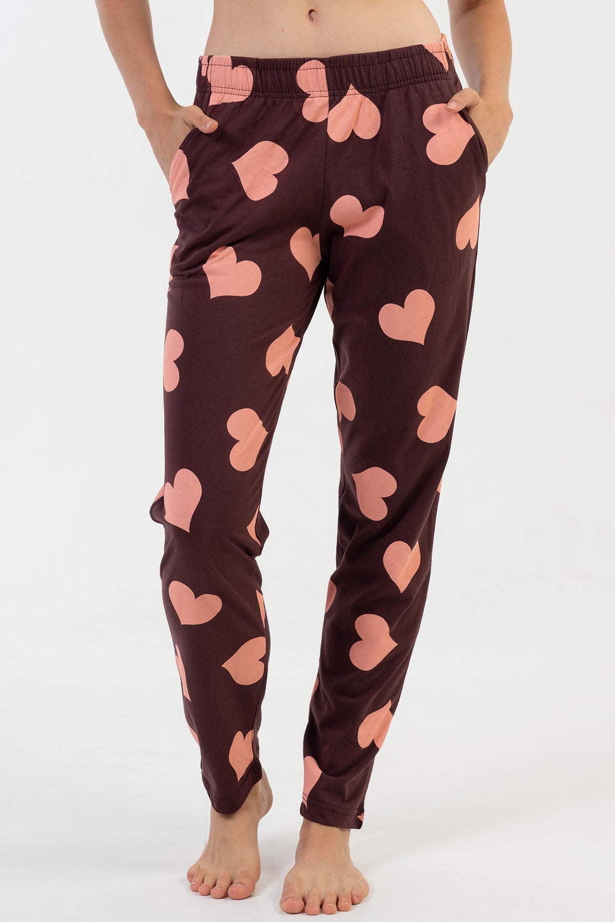 KADIN P.SUPREM CEPLI TEK ALT PIJAMA