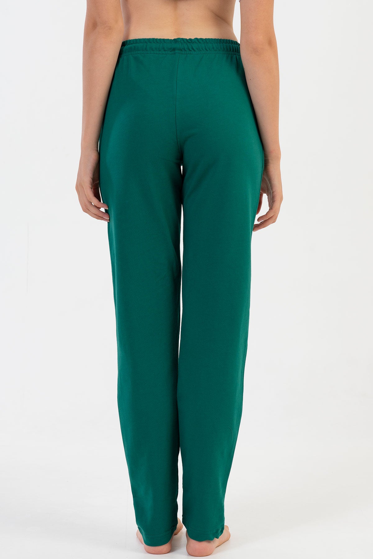 KADIN 2IPLIK CEPLI TEK ALT PIJAMA - MIX