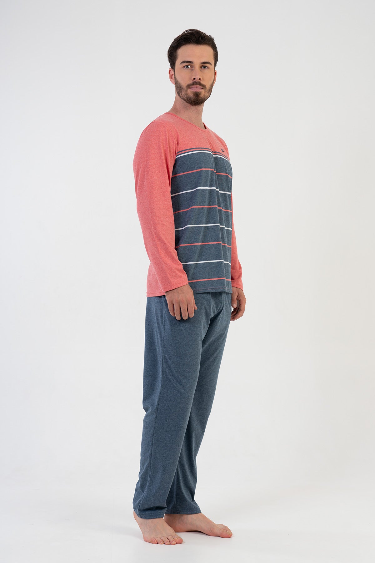 CEPLI ERKEK P.SUPREM XXL O YAKA UZUN KOL PIJAMA TAKIM