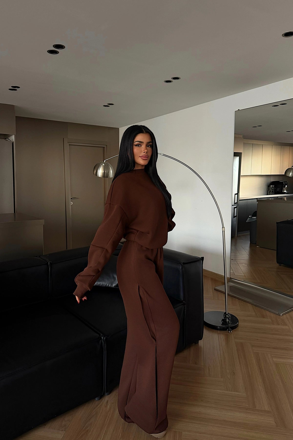 Kahverengi Eşofman Takım