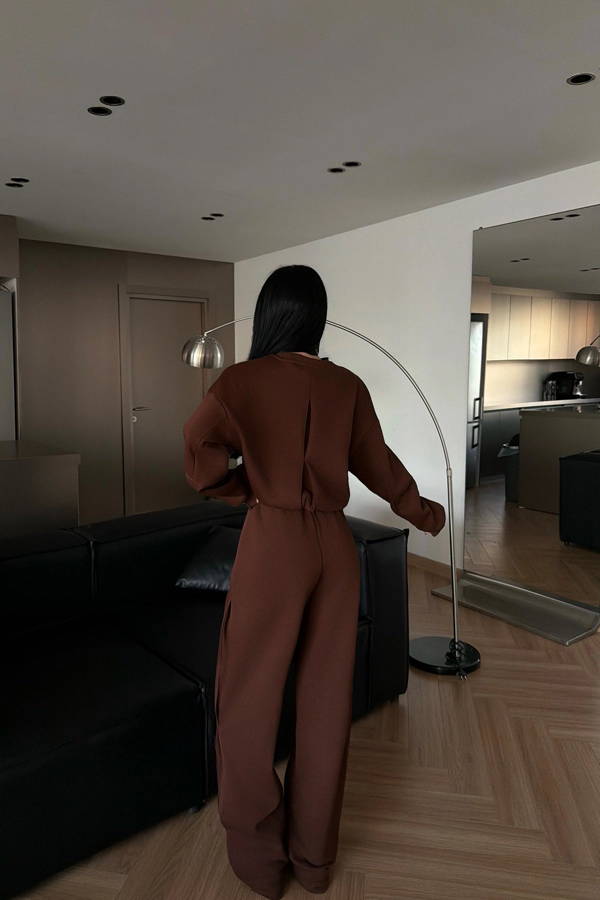 Kahverengi Eşofman Takım