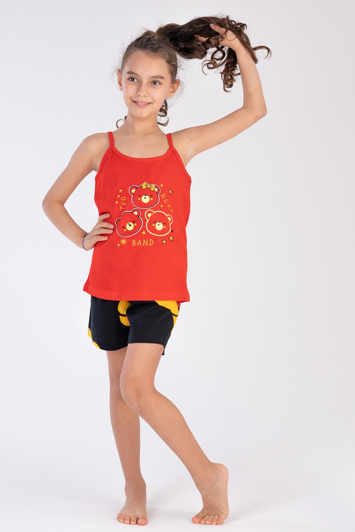 Kids' Girl Sweet Bear Short Set