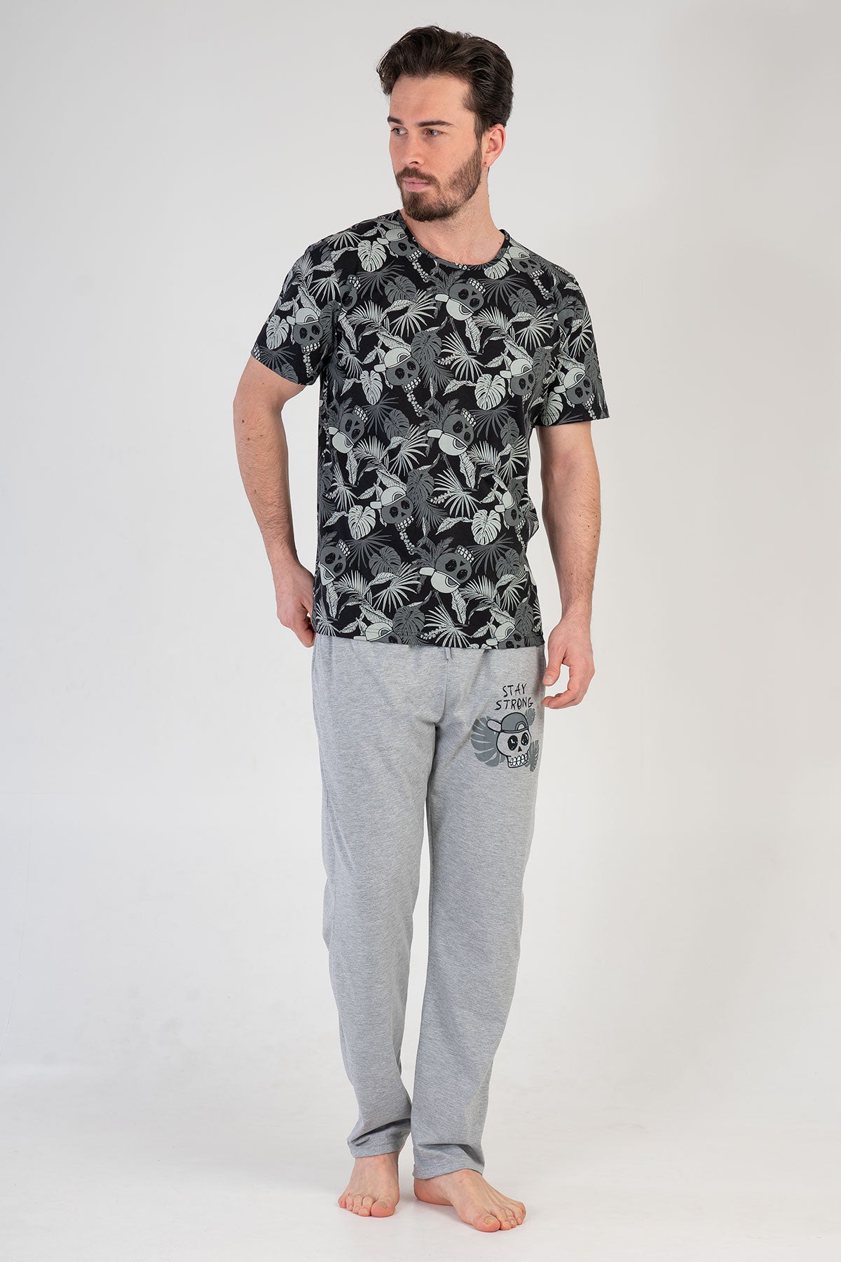 Man Stay Strong Pyjama Set