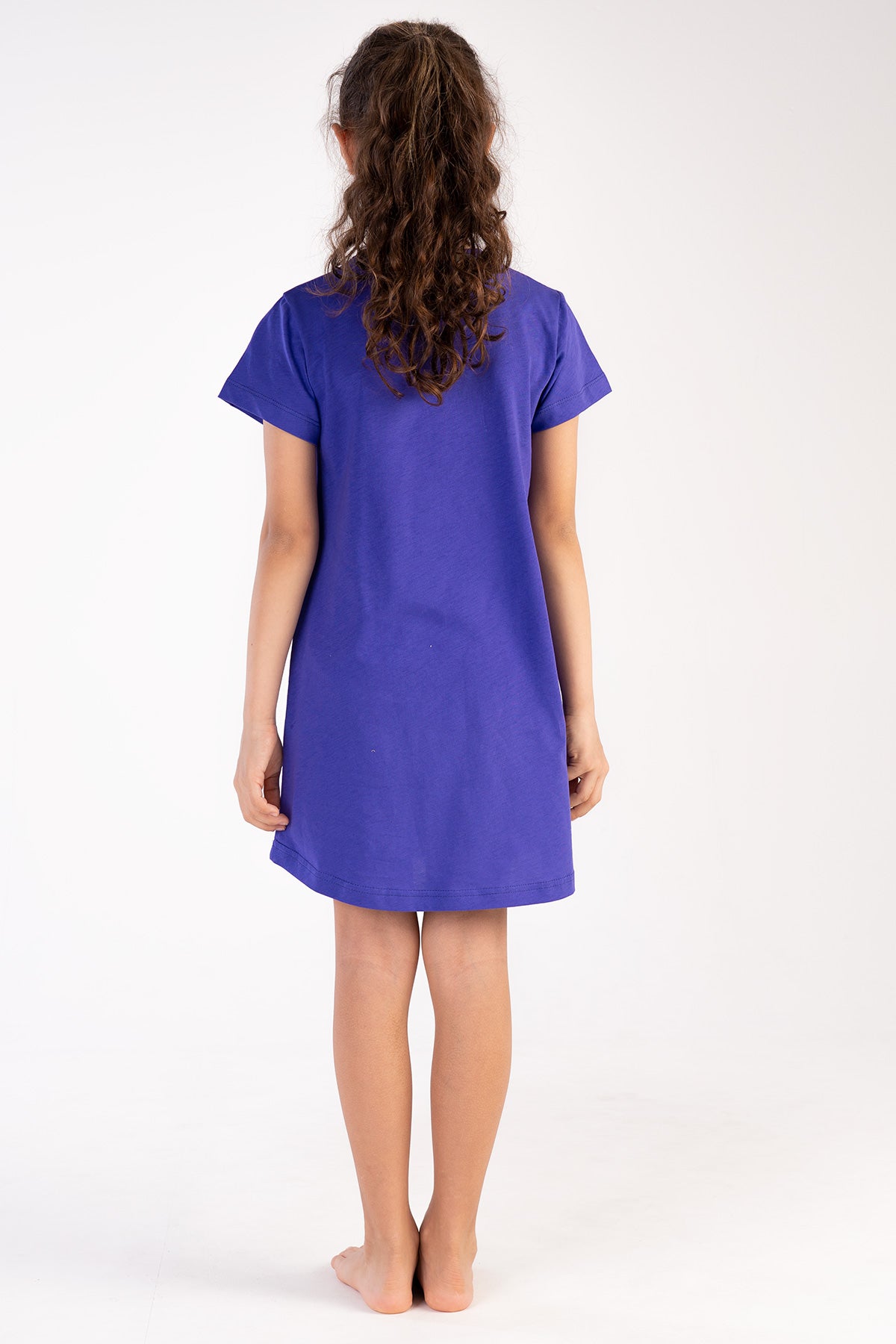 KIZ COCUK P.SUPREM O YAKA KISA KOL ETEGI OVAL TUNIK(11-12/15-16)