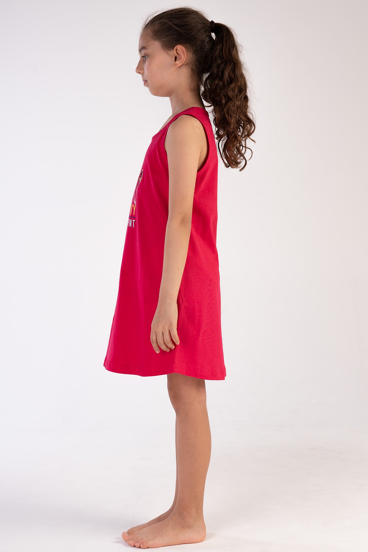 KIZ COCUK P.SUPREM KALIN ASKILI ETEGI OVAL TUNIK(11-12/15-16) - 18-1760TCX