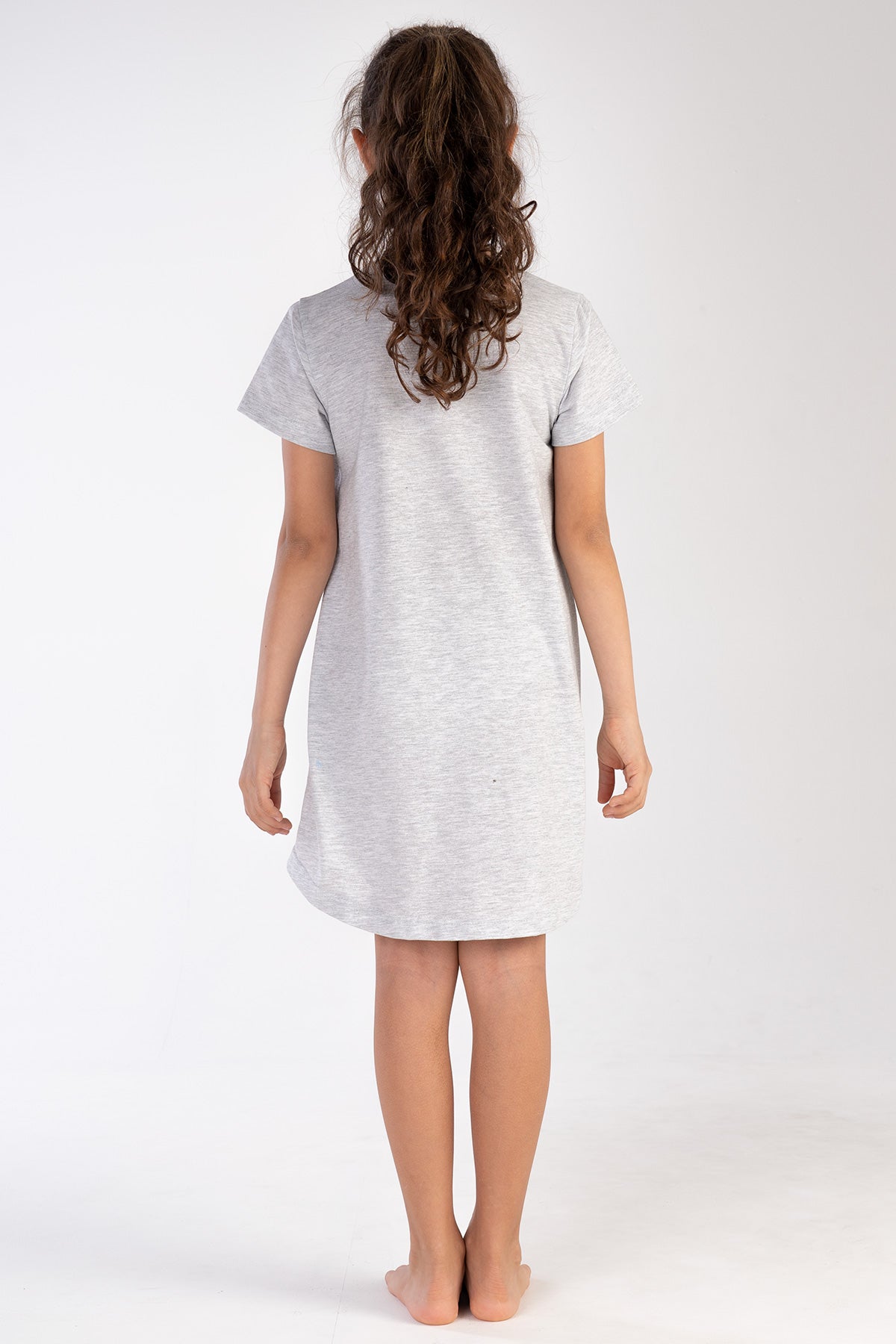 KIZ COCUK P.SUPREM O YAKA KISA KOL ETEGI OVAL TUNIK(11-12/15-16)