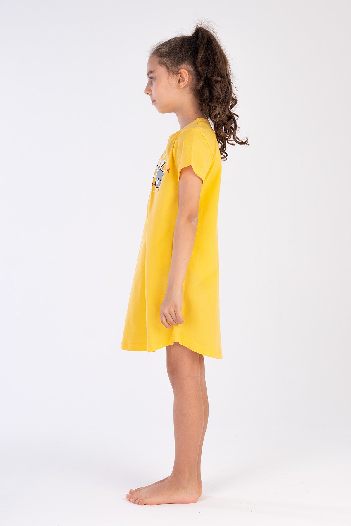 KIZ COCUK P.SUPREM O YAKA KISA KOL ETEGI OVAL TUNIK(9-10/15-16)