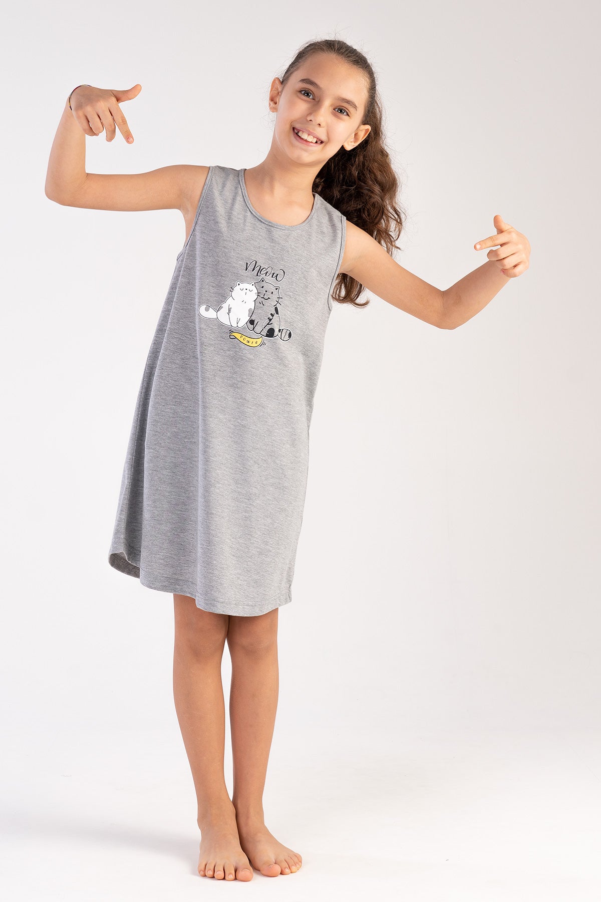 KIZ COCUK P.SUPREM KALIN ASKILI ETEGI OVAL TUNIK(9-10/15-16)