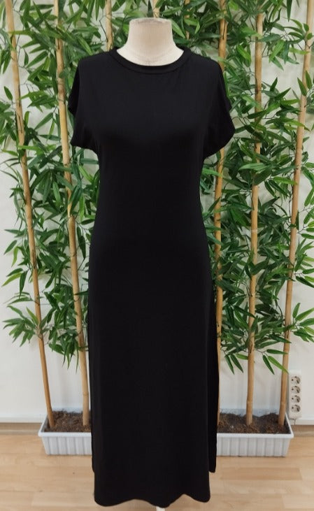 Women's Long-Sleeved V-Neck Viscose Dress, 32610