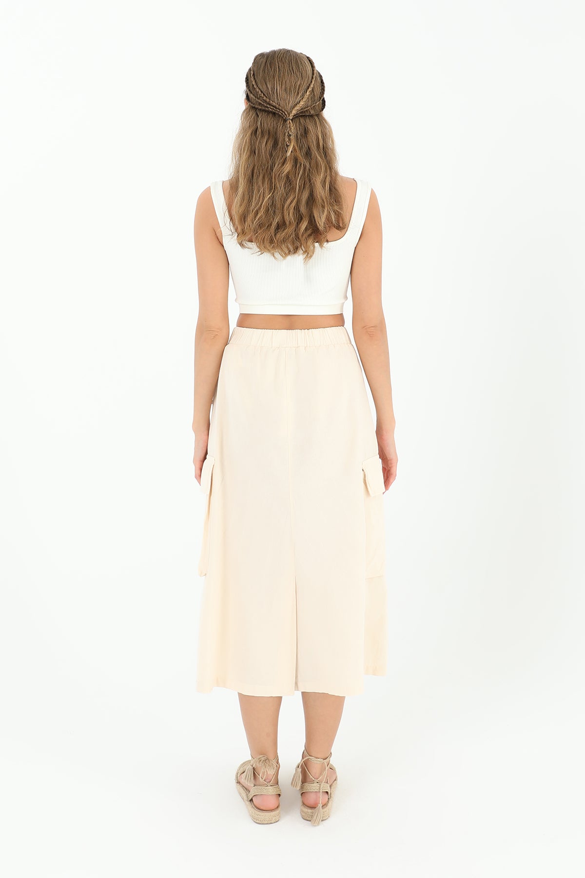 Women's Pocket Skirt - 31824ETK