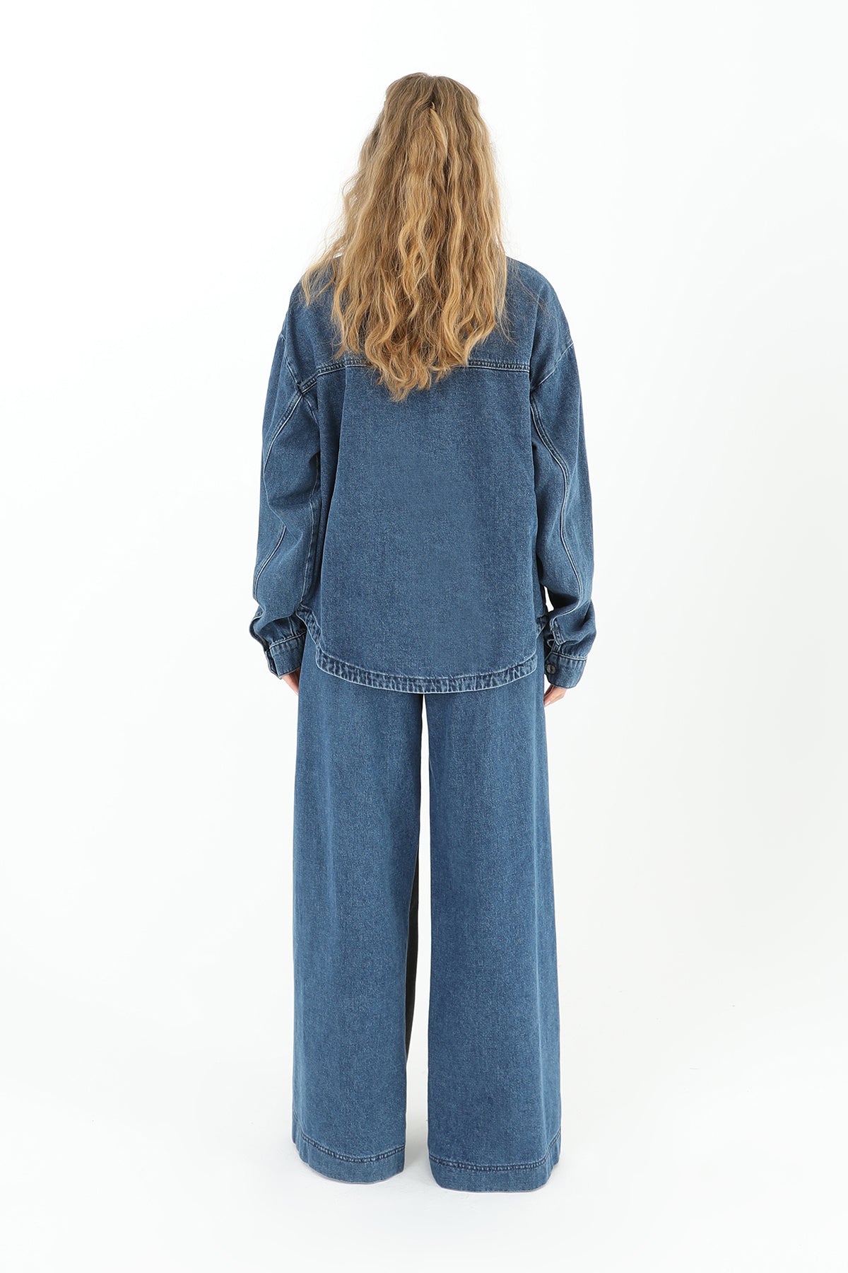 Kadın Denim Cepli Ceket  - 32016JCK