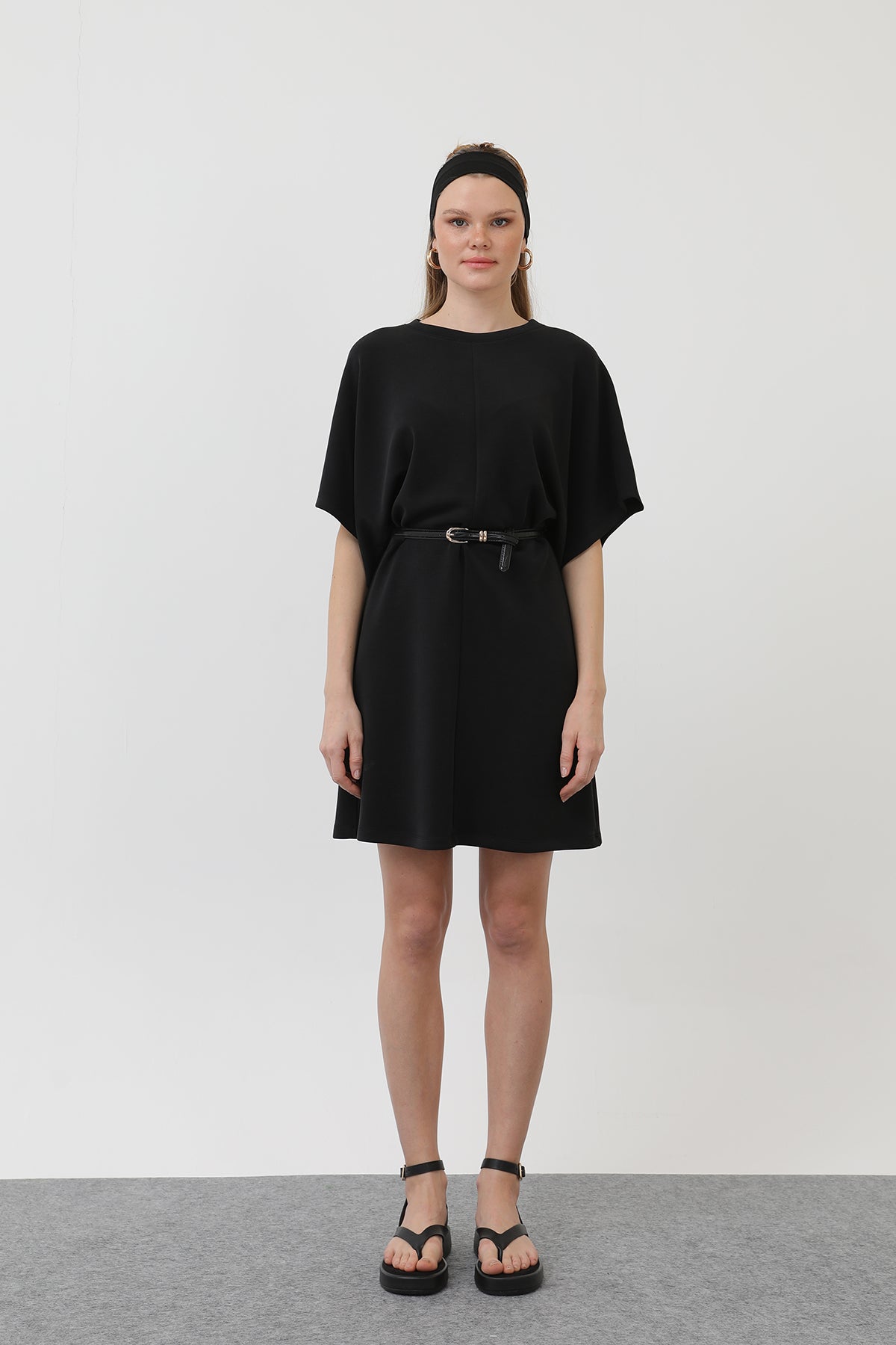 Women's Basic Short Dress - 32144ELB