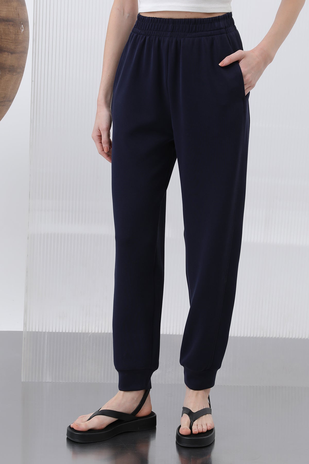 Kadın Bel Lastikli Pantolon - 32179PNT