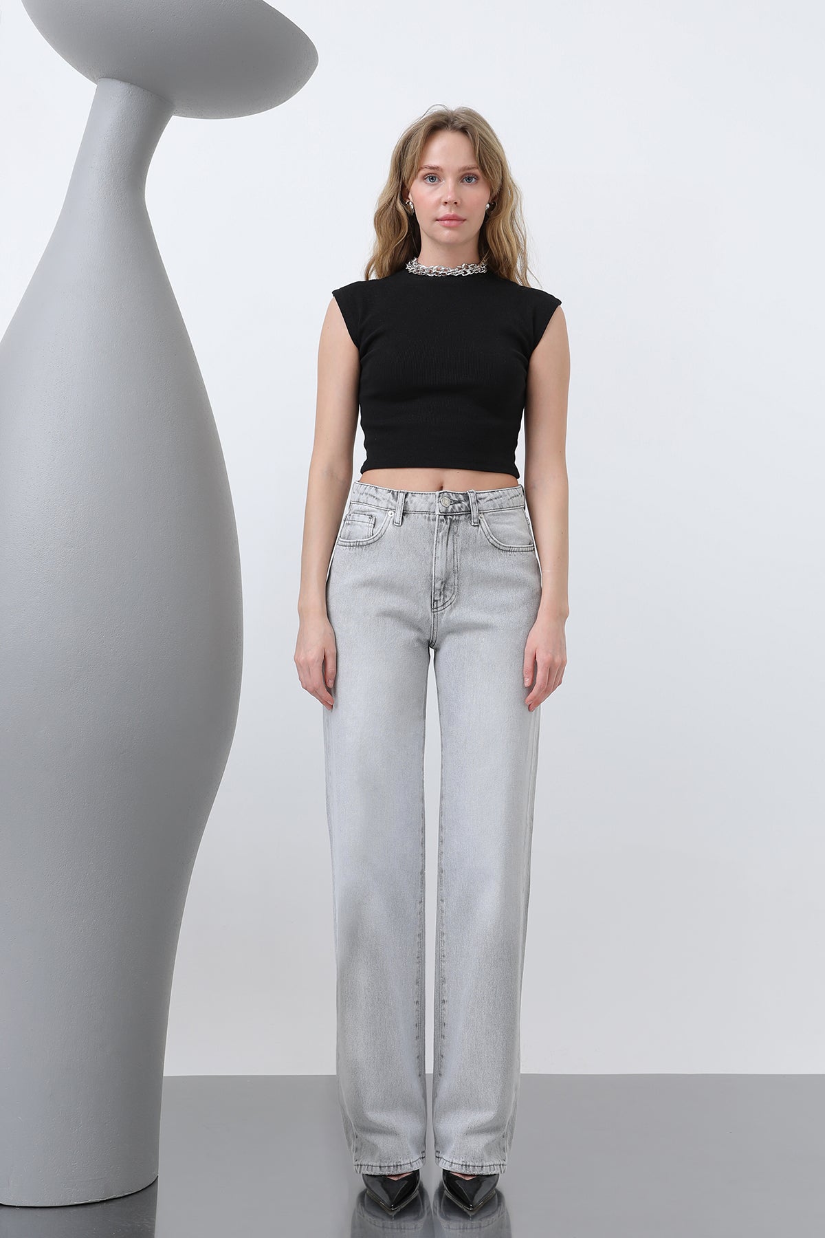 Kadın Basic Pantolon -32194PNT