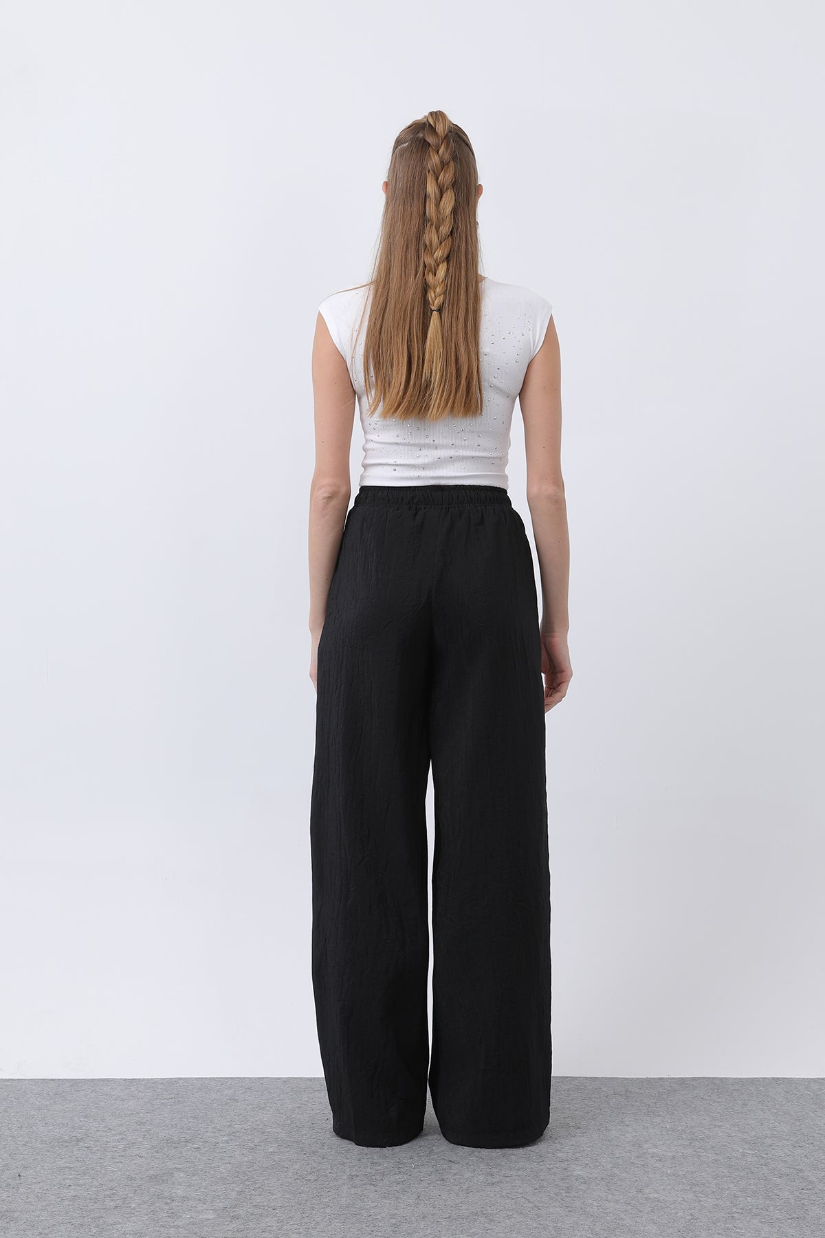 Kadın Belden Bağlamalı Pantolon - 32334PNT