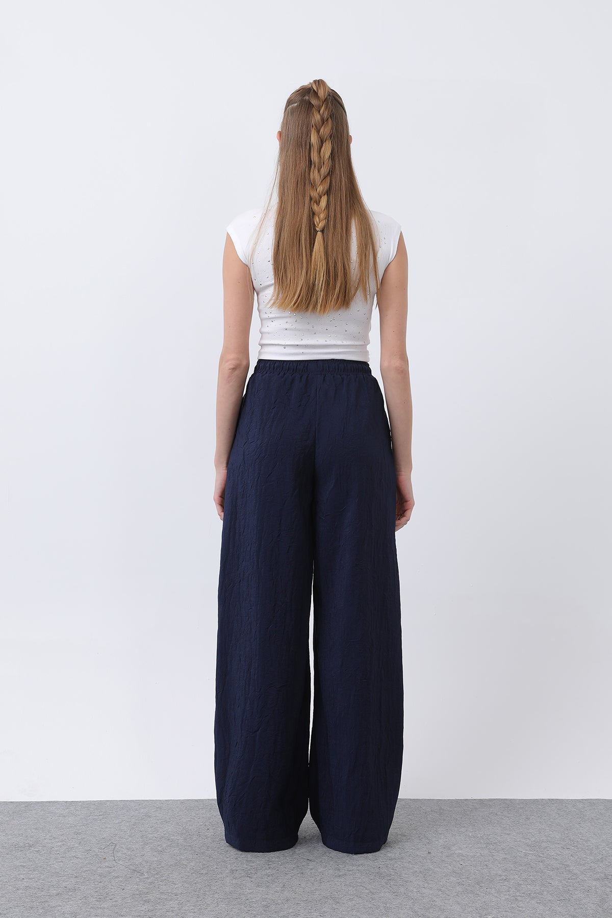 Kadın Belden Bağlamalı Pantolon - 32334PNT