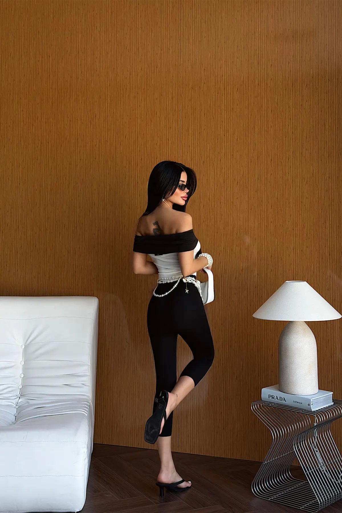 Çift Renk Bodysuit