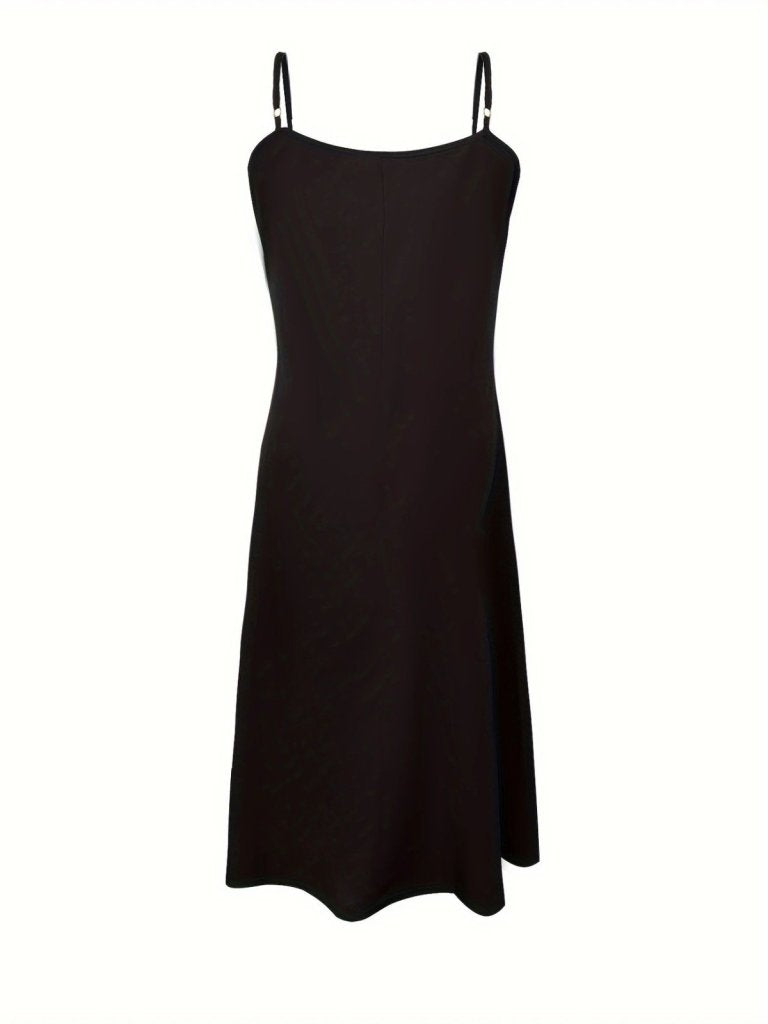 Kadın Ip Askılı V Yakalı Desenli Süprem Maxi Elbise , 34494