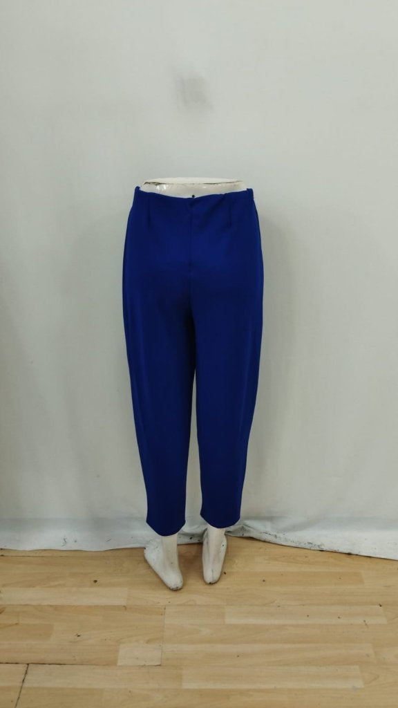 Women's High Waist Crepe Trousers, 27956