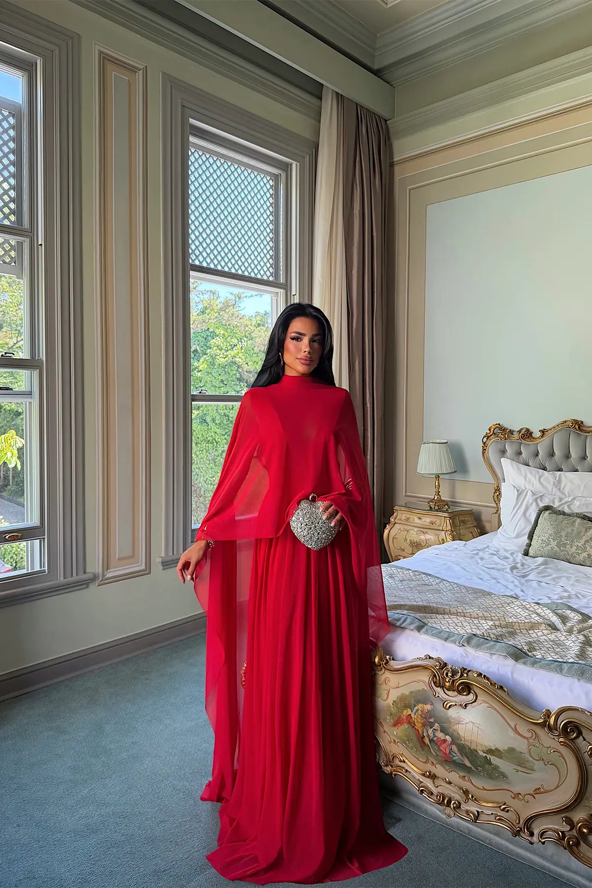Kırmızı Marika Elbise