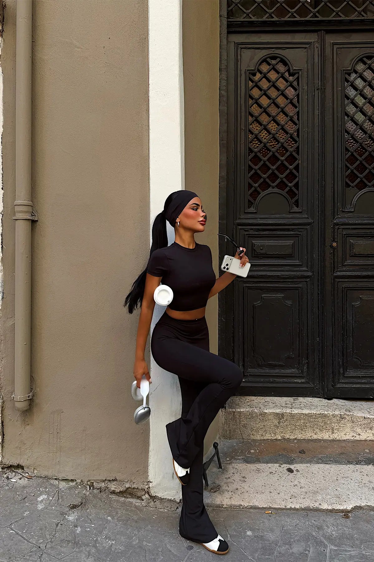Siyah Core 4 lü Yoga Set