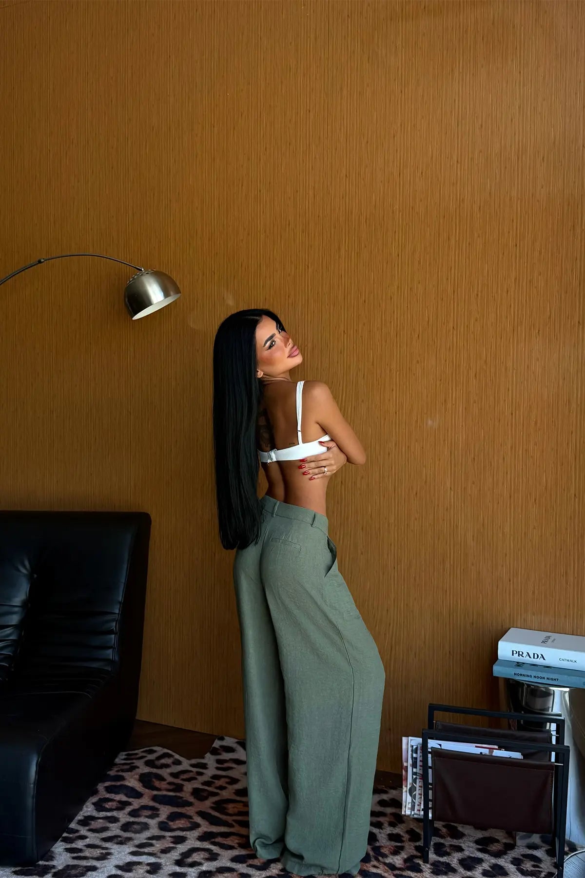 Yeşil Basic Pantolon