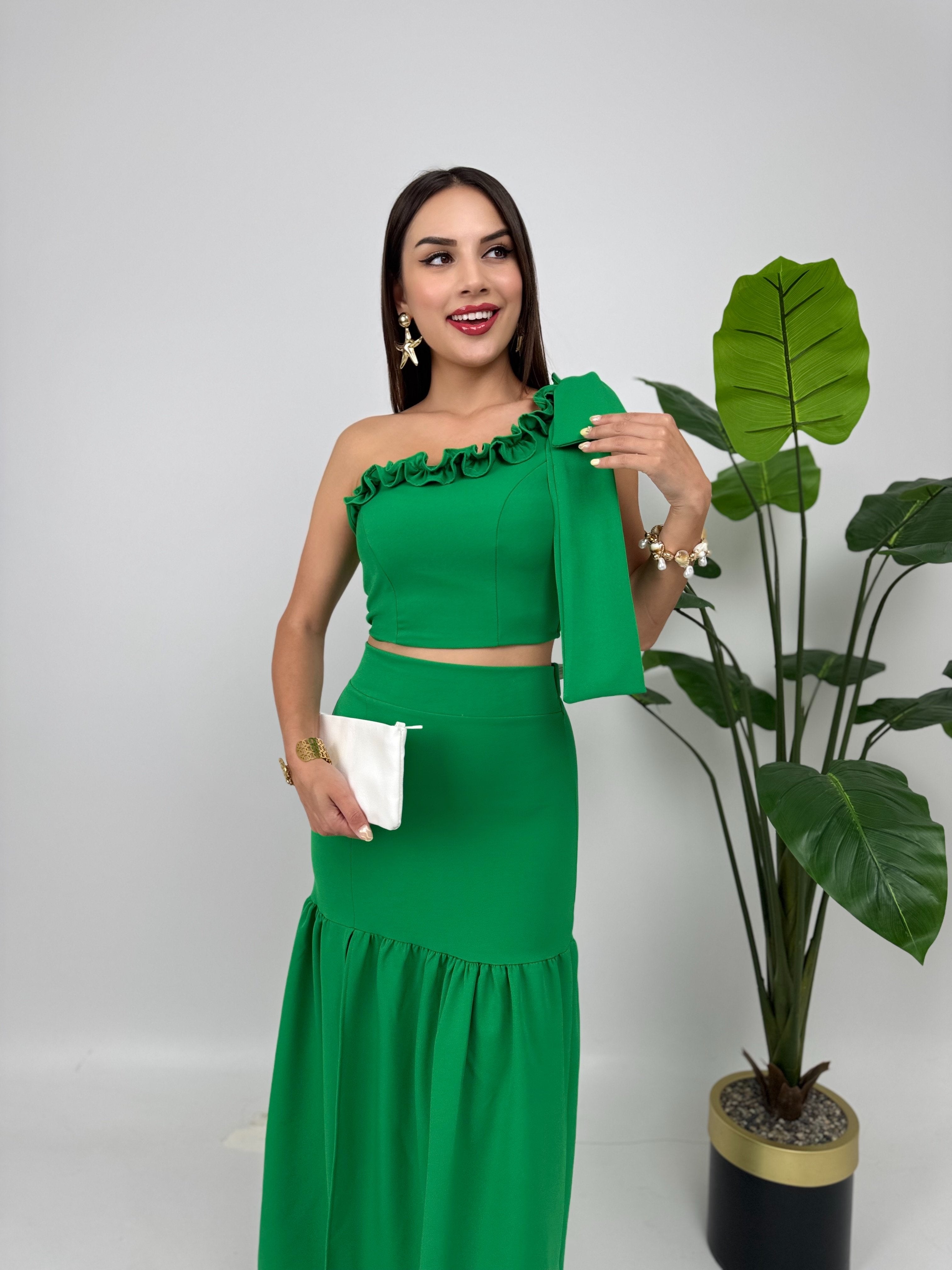 3011 GOĞUS FIRDILI ELBİSE