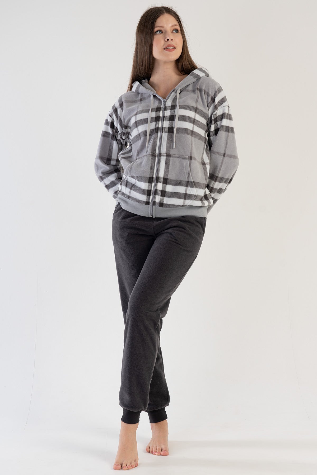 Woman Gray Bally Pyjama Set