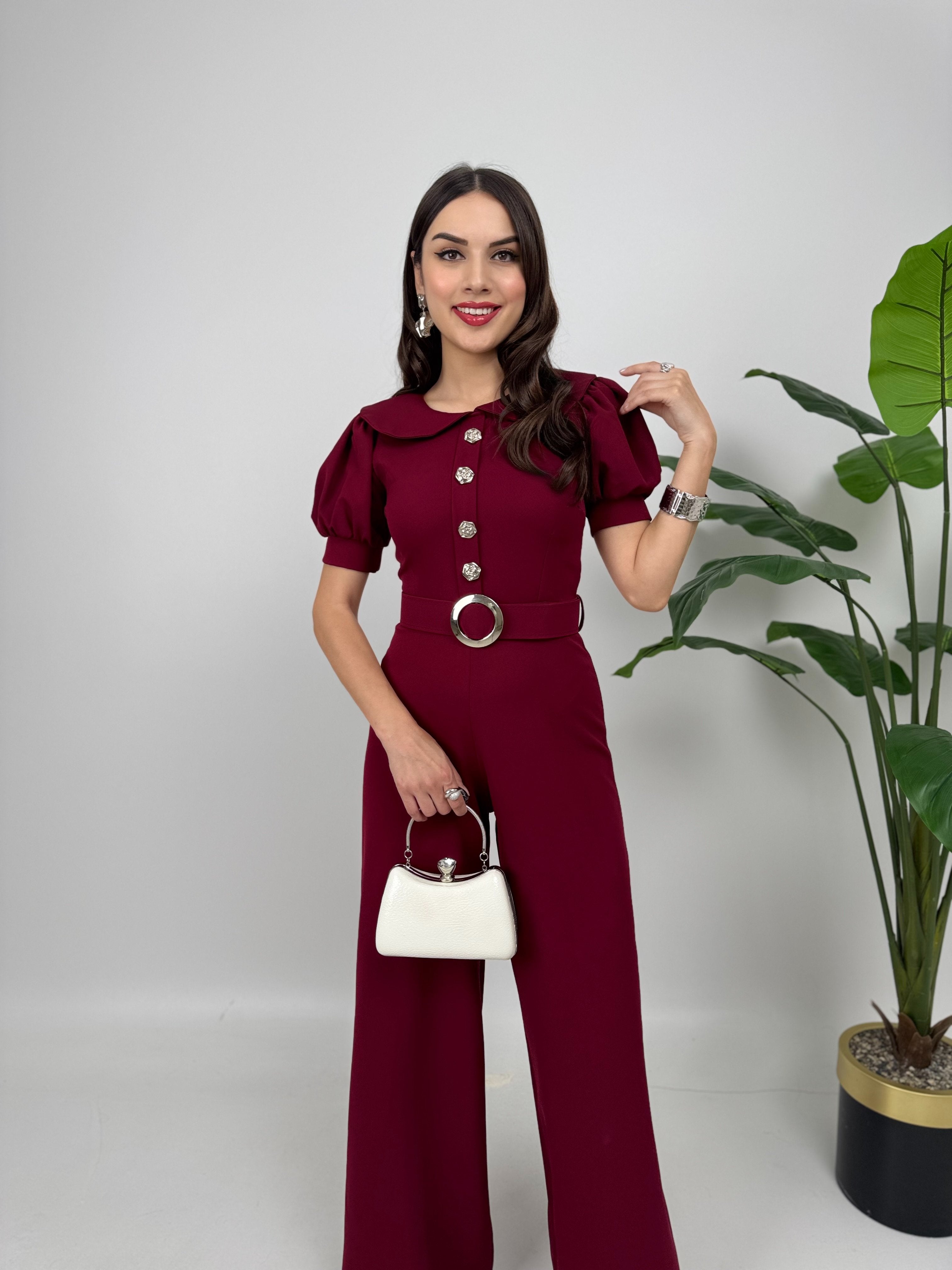 3034 DÜĞMELİ TULUM