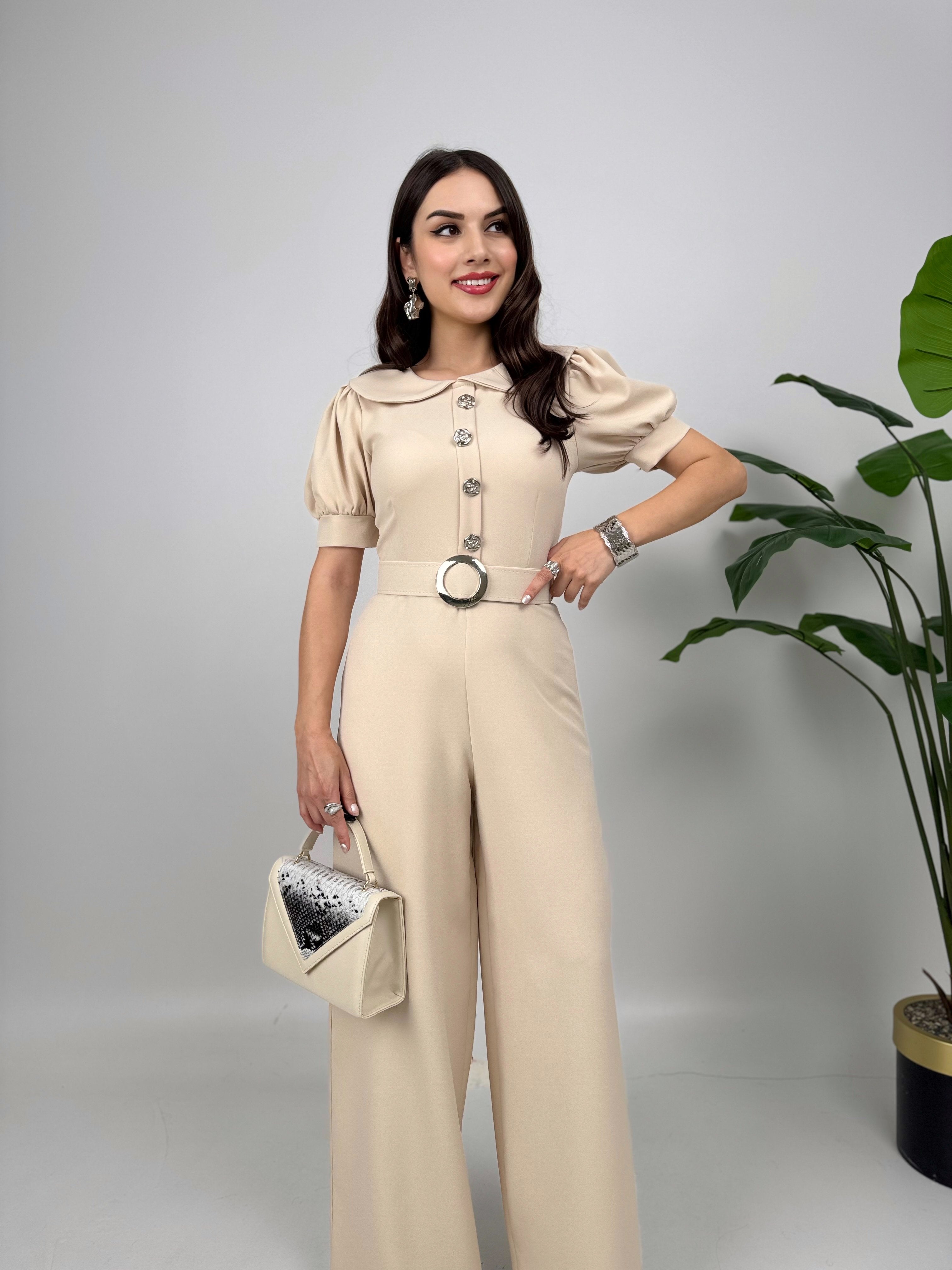 3034 DÜĞMELİ TULUM