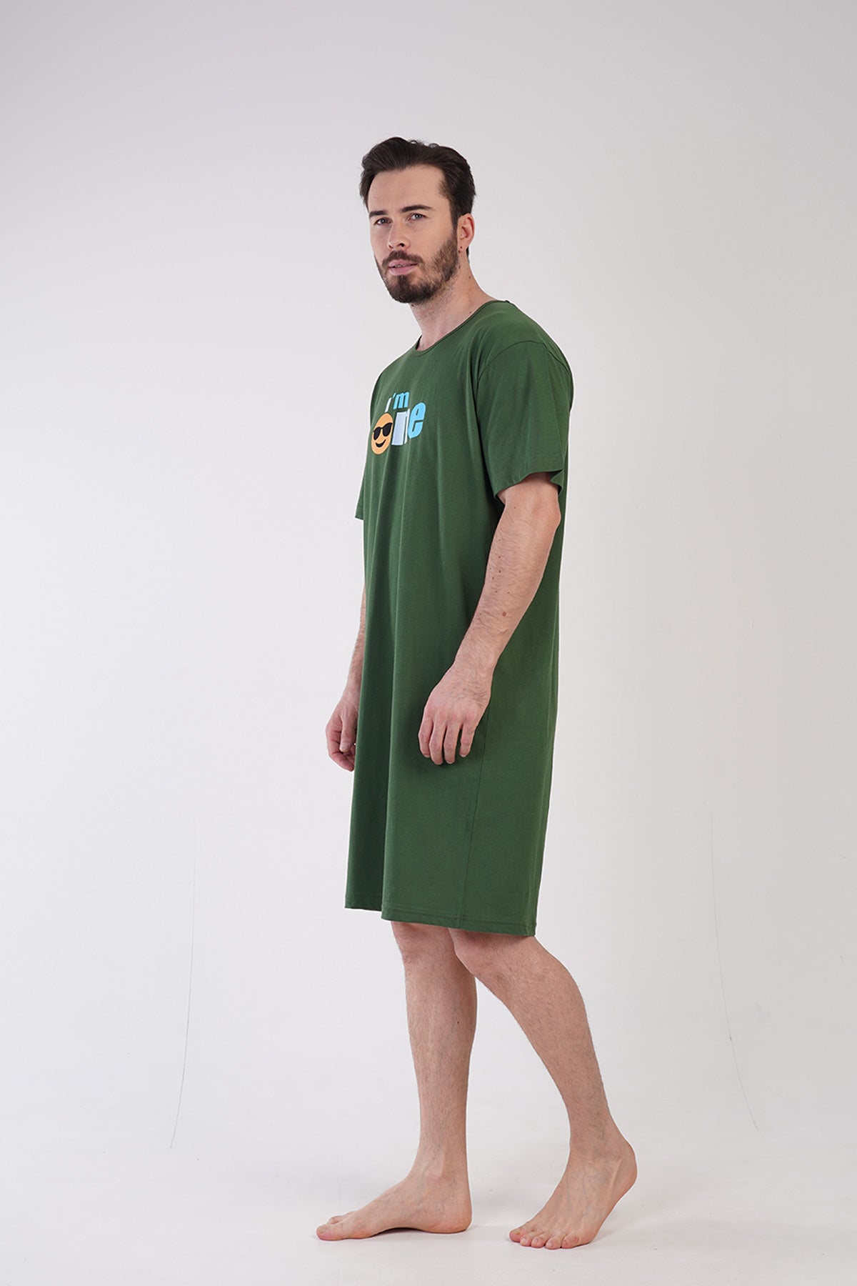 ERKEK P.SUPREM XXL O YAKA KISA KOL TUNIK - HAKI001