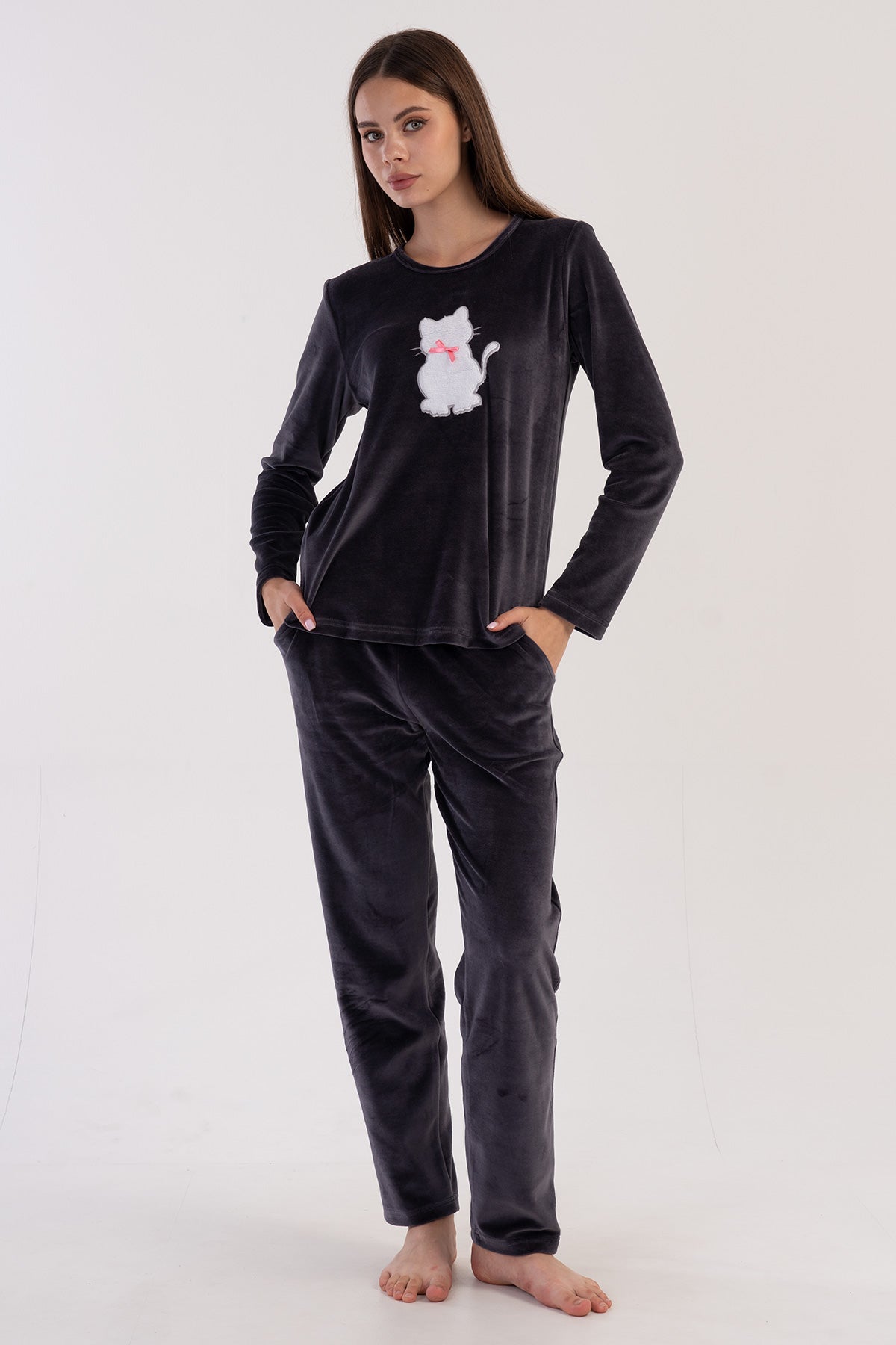 Woman Vena Velvet Pyjama Set