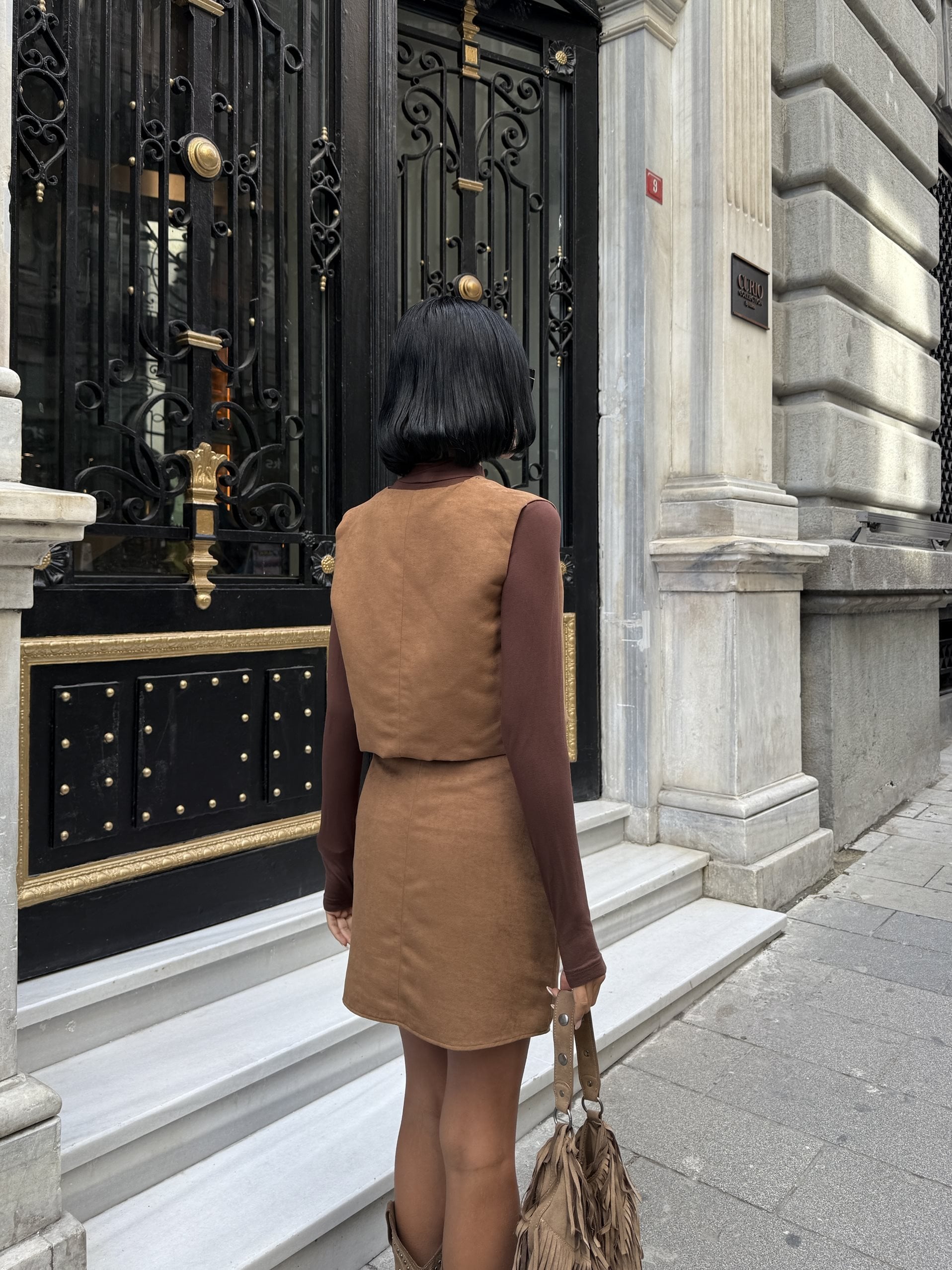 3101 SUEDE SET WITH VEST