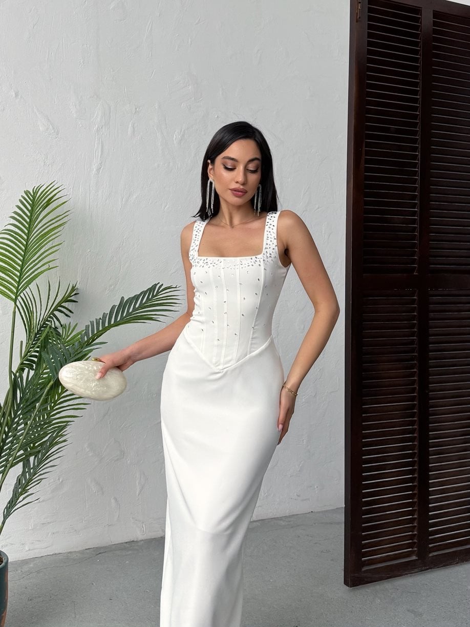 3112 TAŞLI ELBİSE