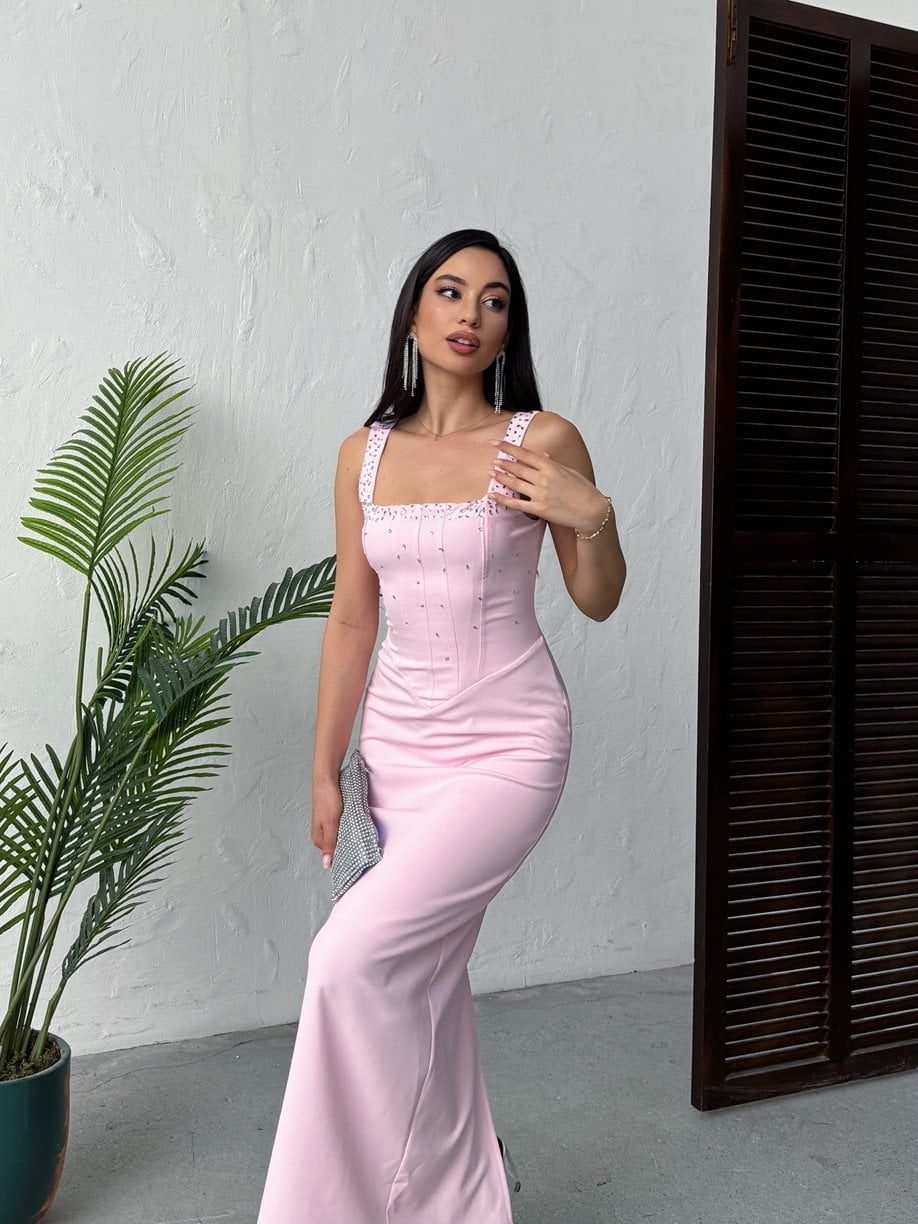 3112 TAŞLI ELBİSE