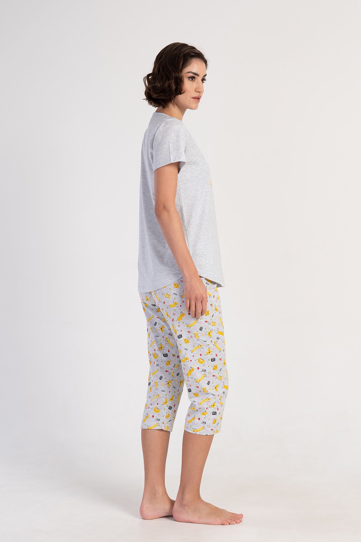 KADIN P.SUPREM O YAKA KISA KOL ETEGI OVAL KAPRI TAKIM