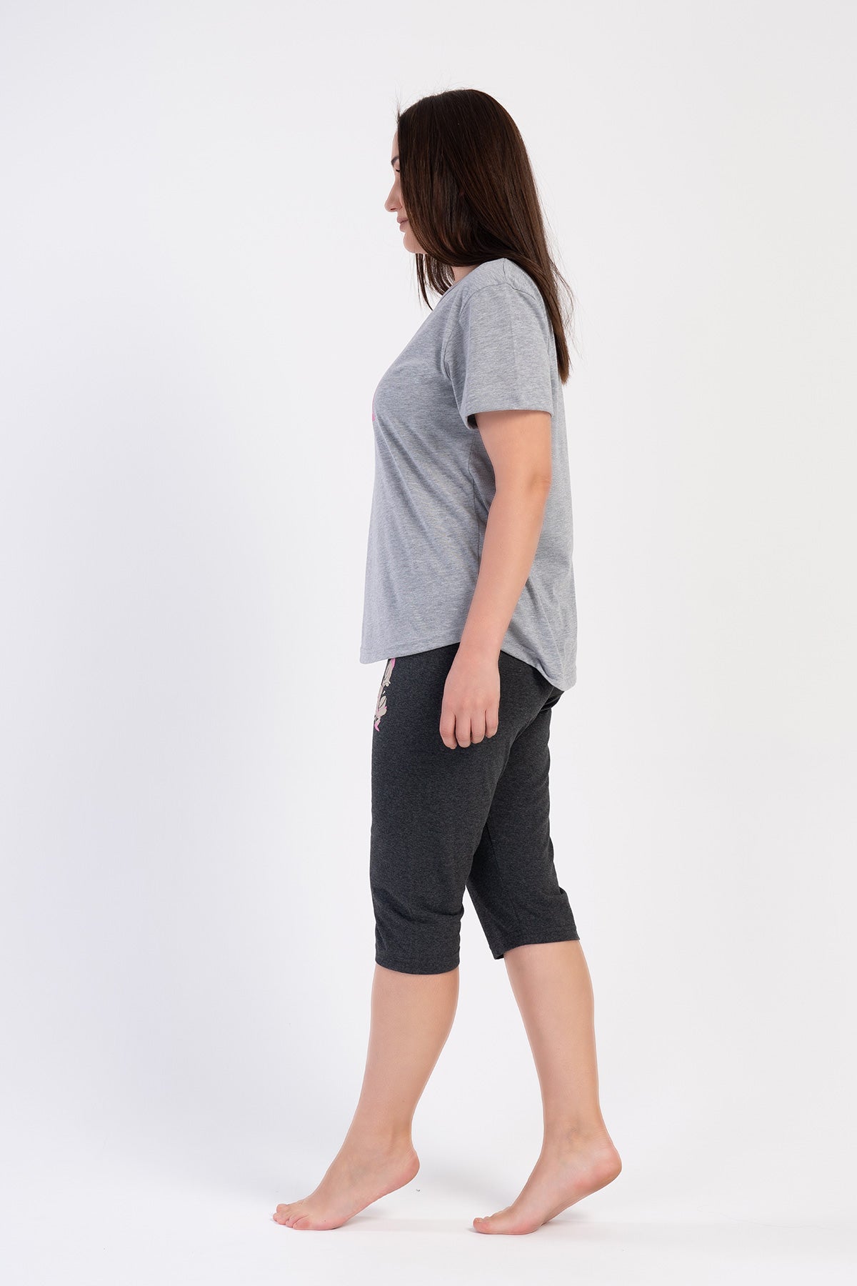 Woman Big Size Supreme Heya Capri Set