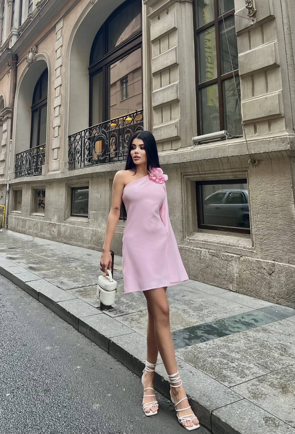 3127 ÇİÇEKLİ ELBİSE