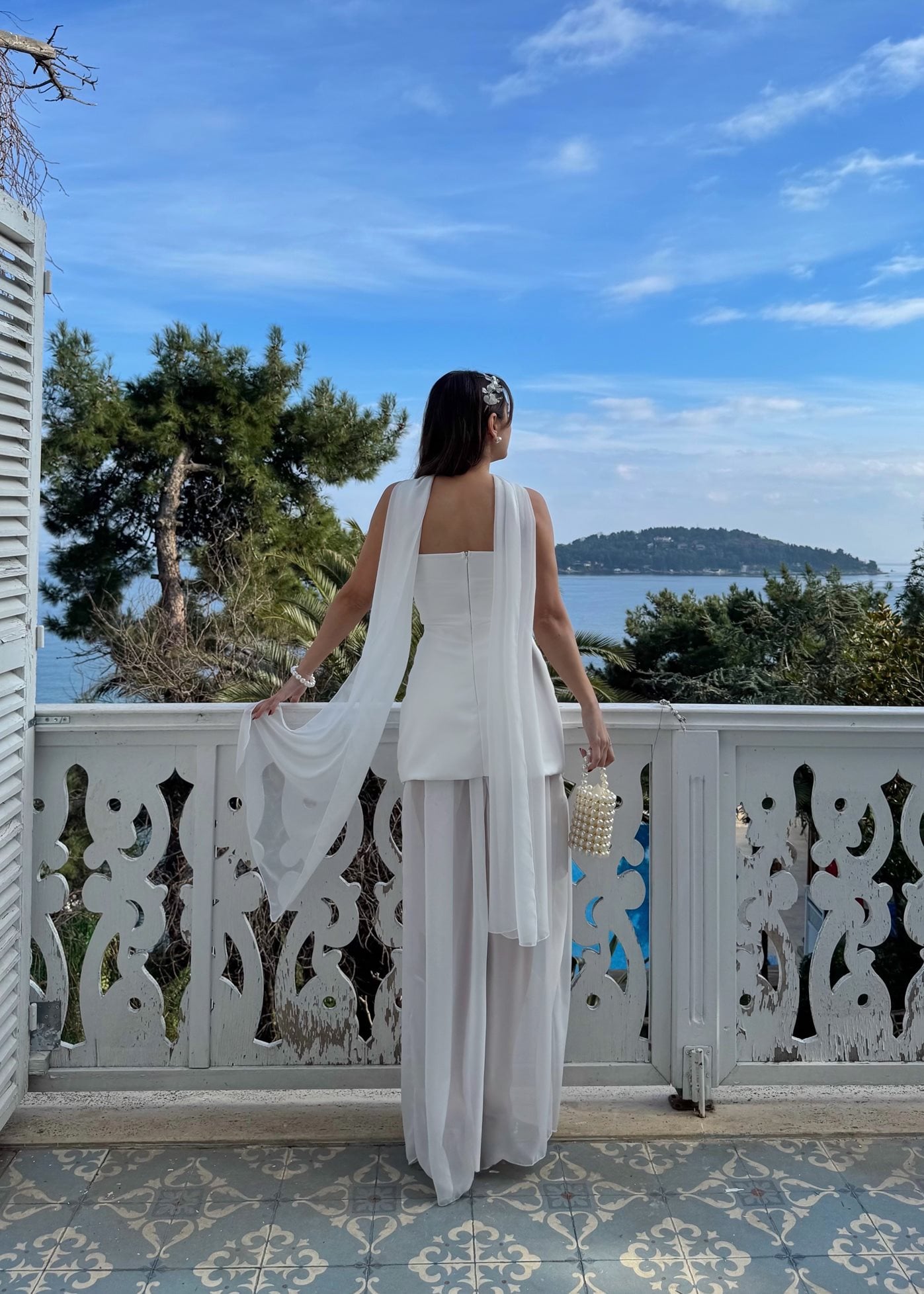 3125 ŞİFON ELBİSE