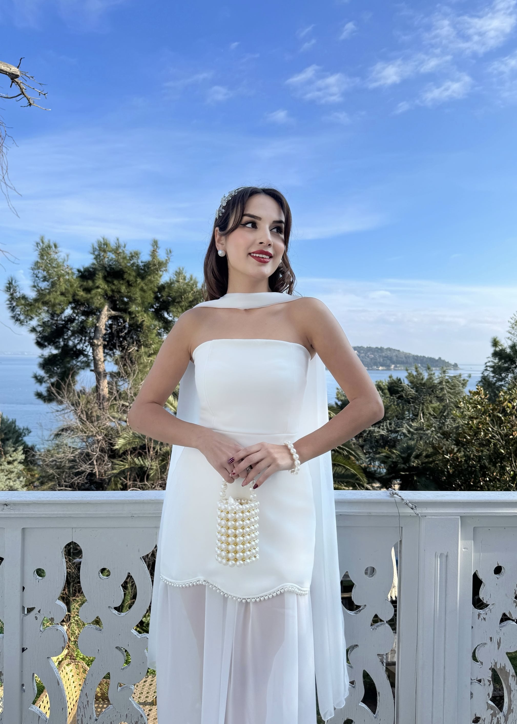 3125 ŞİFON ELBİSE