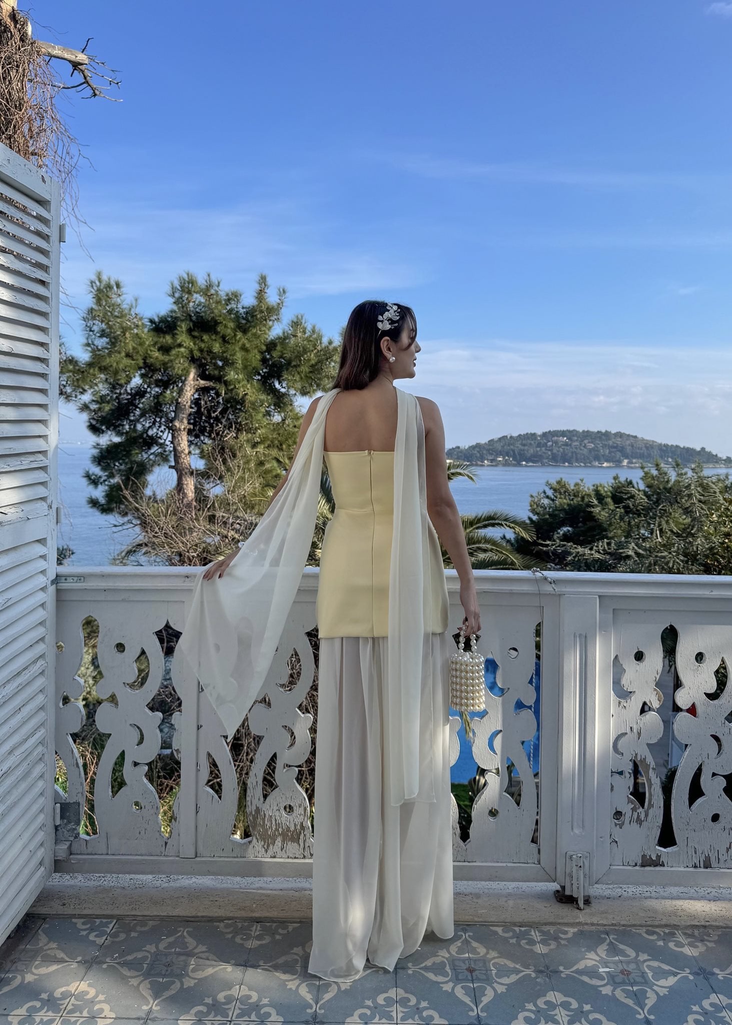 3125 ŞİFON ELBİSE