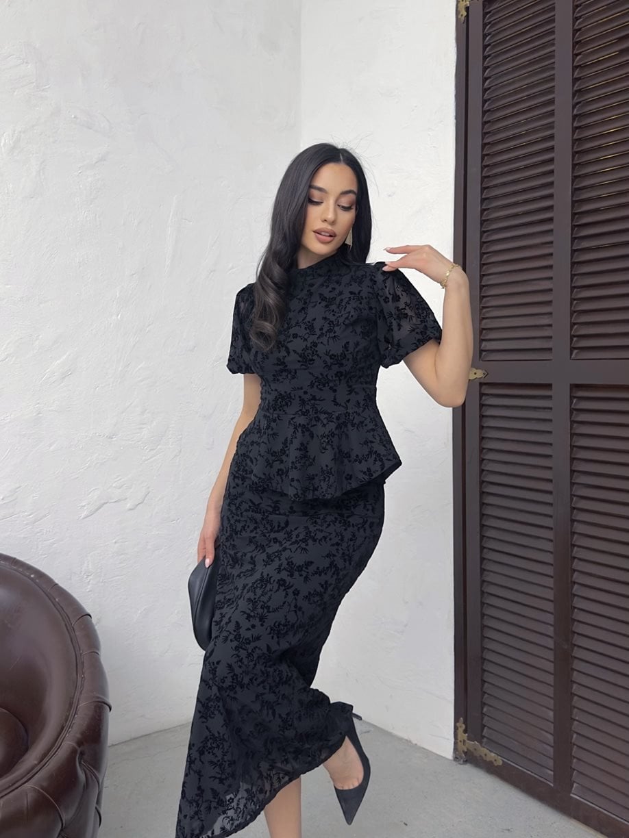 CHIFFON DRESS